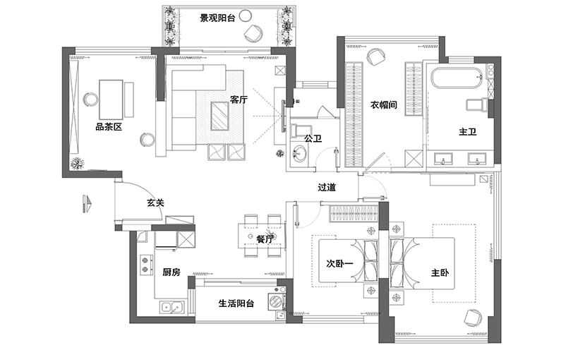 平面图